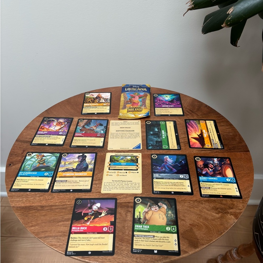 Disney LORCANA Trading Card Game Cards